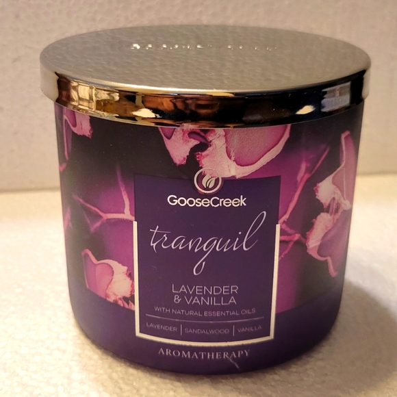 Goosecreek TRANQUIL • Lavender & Vanilla • Aromatherapy Candle - Picture 5 of 10
